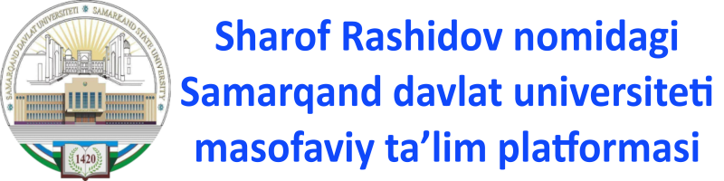   SamDU masofaviy ta'lim platformasi